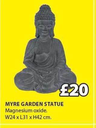 JYSK Myre garden statue offer
