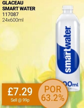 Bestway Glaceau Smart Water 24x600mL offer
