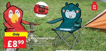 Lidl Rocktrail Kids' Camping Chair offer
