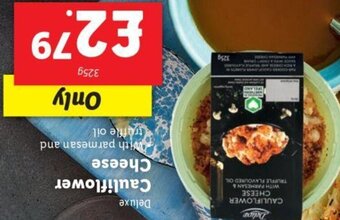 Lidl Deluxe Cauliflower Cheese 325g offer