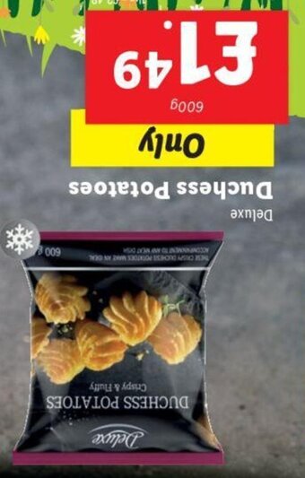 Lidl Deluxe Duchess Potatoes 600g offer