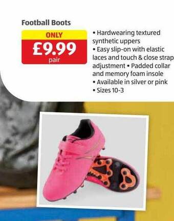Aldi Football boots offer