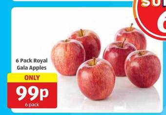 Aldi Royal gala apples offer