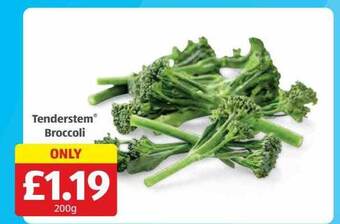 Aldi Tenderstem broccoli offer