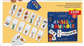 Aldi Kids' games assortment offer