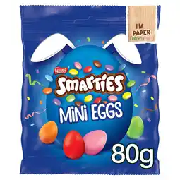 Tesco Smarties mini eggs 80g offer