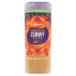 Tesco Schwartz medium curry powder 90g offer