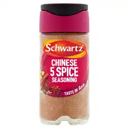 Tesco Schwartz chinese 5 spice seasoning 58g offer