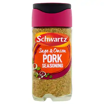 Tesco Schwartz pork seasoning 34g offer
