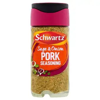 Tesco Schwartz pork seasoning 34g offer