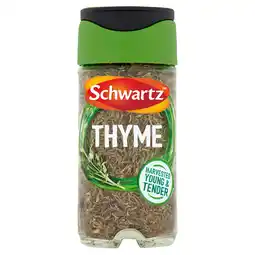 Tesco Schwartz thyme 11g jar offer