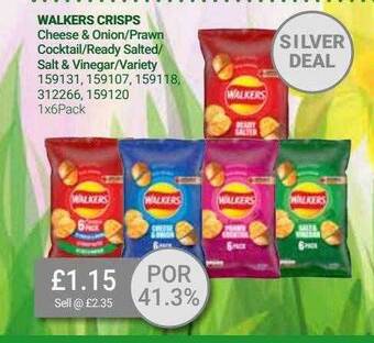 Bestway Walkers crisps offer