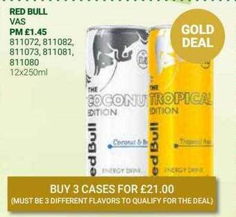 Bestway Red bull offer