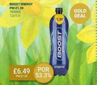 Bestway Boost energy offer