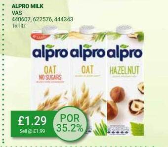 Bestway Alpro milk offer