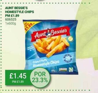Bestway Aunt bessie's homestyle chips offer