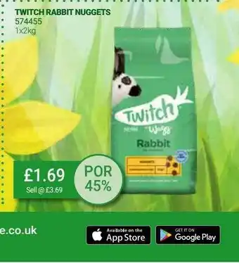 Bestway Twitch rabbit nuggets offer