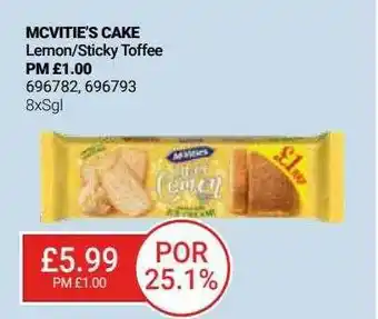 Bestway Mc vitie's cake offer