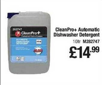 Makro Cleanpro+ automatic dishwasher detergent offer