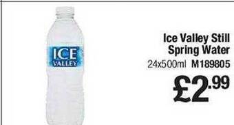 Makro Ice valley still spring water offer