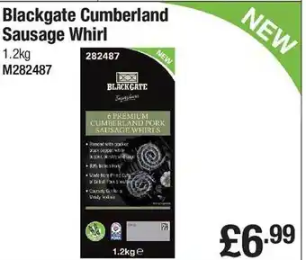 Makro Blackgate cumberland sausage whirl offer