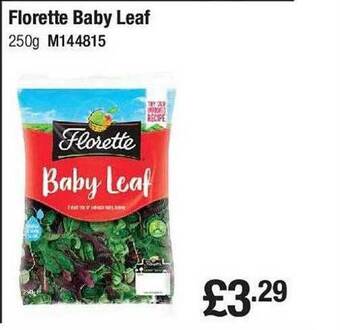 Makro Florette baby leaf offer