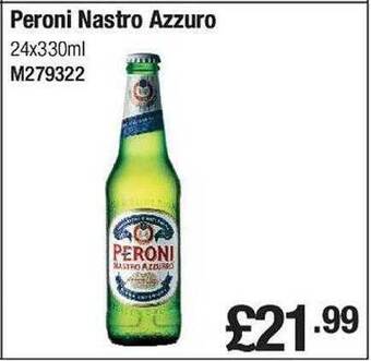 Makro Peroni nastro azzuro offer