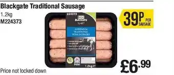 Makro Blackgate traditional sausage offer
