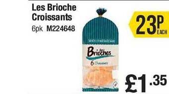 Makro Les brioche croissants offer