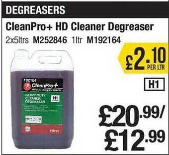 Makro Cleanpro+ hd cleaner degreaser offer