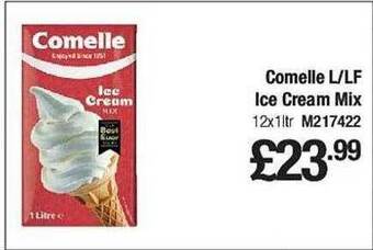 Makro Comelle l-lf ice cream mix offer