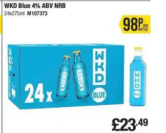 Makro Wkd blue 4% abv nrb offer