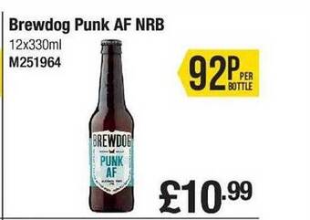 Makro Brewdog punk af nrb offer