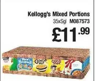 Makro Kellogg's mixed portions offer