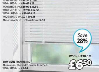 JYSK Bru venetian blind offer