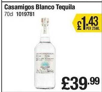 Makro Casamigos blanco tequila offer