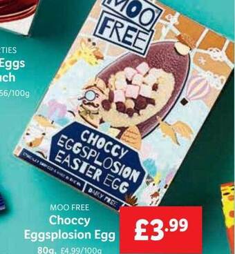 Lidl Moo free choccy eggsplosion egg offer
