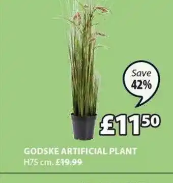 JYSK Godske artificial plant offer