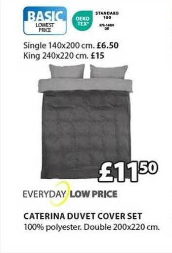 JYSK Caterina duvet cover set offer