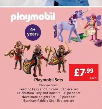 Lidl Playmobil sets offer