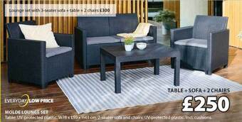 JYSK Molde lounge set offer