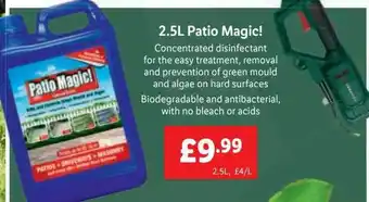 Lidl 2.5l patio magic ! offer
