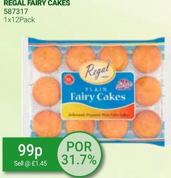 Bestway Regal Fairy Cakes 1x12 Pack offer