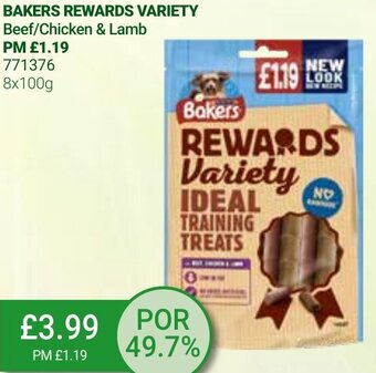 Bestway Bakers Rewards Variety 8x100g offer