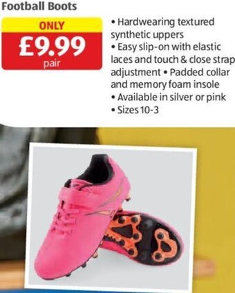 Aldi Football Boots offer