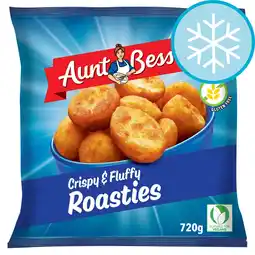 Tesco Aunt bessie's crispy & fluffy roasties 720g offer