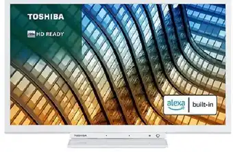 Amazon Toshiba 24WK3C64DB 24-Inch 720P Smart TV White offer