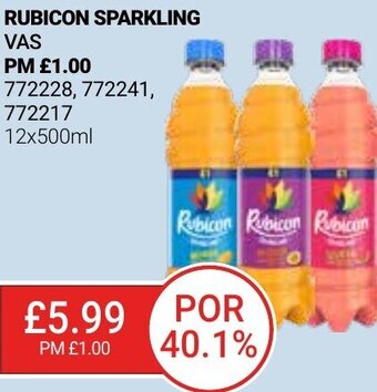 Bestway Rubicon Sparkling 12x500ml offer