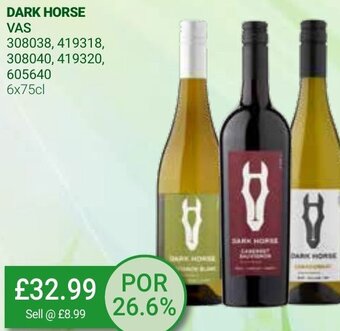 Bestway Dark Horse 6x75cl offer