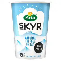 Asda Arla skyr natural icelandic style yogurt offer
